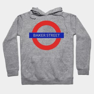 Baker Street  -- Faded Style Aesthetic Hoodie